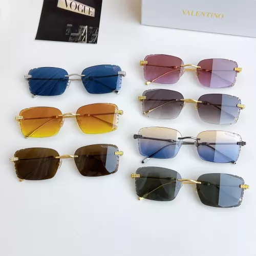 Replica Valentino AAA Quality Sunglasses #1324168 $60.00 USD for Wholesale