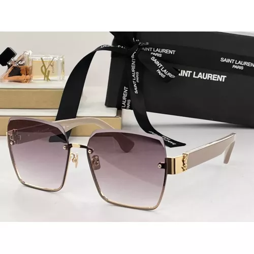 Yves Saint Laurent YSL AAA Quality Sunglasses #1324218 $64.00 USD, Wholesale Replica Yves Saint Laurent YSL AAA Quality Sunglasses