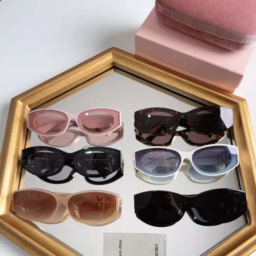 Replica MIU MIU AAA Quality Sunglasses #1324292 $60.00 USD for Wholesale