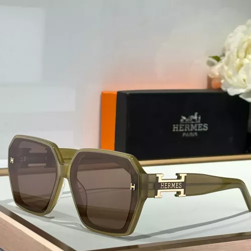 Hermes AAA Quality Sunglasses #1324295 $64.00 USD, Wholesale Replica Hermes AAA Quality Sunglasses