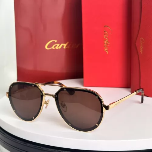 Cartier AAA Quality Sunglassess #1324361 $48.00 USD, Wholesale Replica Cartier AAA Quality Sunglassess