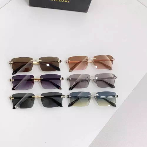 Replica Bvlgari AAA Quality Sunglasses #1324443 $60.00 USD for Wholesale