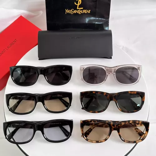 Replica Yves Saint Laurent YSL AAA Quality Sunglasses #1324465 $56.00 USD for Wholesale