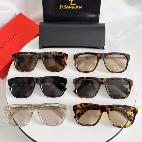 Replica Yves Saint Laurent YSL AAA Quality Sunglasses #1324482 $56.00 USD for Wholesale