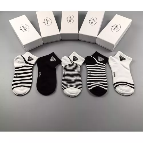 Prada Socks #1324492 $25.00 USD, Wholesale Replica Prada Socks