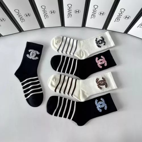 Replica Chanel Socks #1324494 $29.00 USD for Wholesale