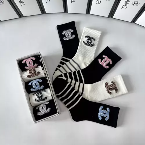 Replica Chanel Socks #1324494 $29.00 USD for Wholesale