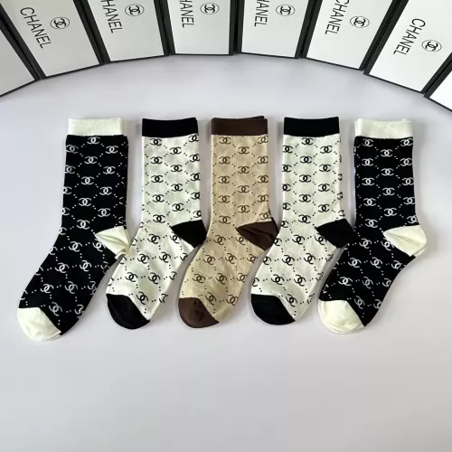 Replica Chanel Socks #1324498 $29.00 USD for Wholesale