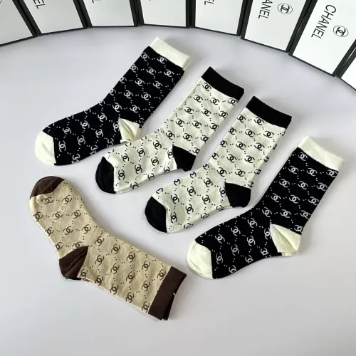 Replica Chanel Socks #1324498 $29.00 USD for Wholesale