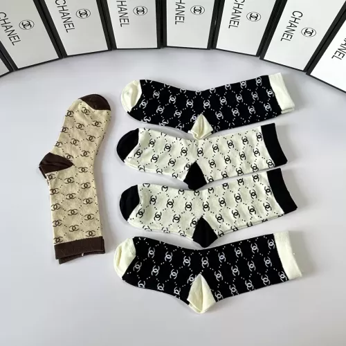 Replica Chanel Socks #1324498 $29.00 USD for Wholesale