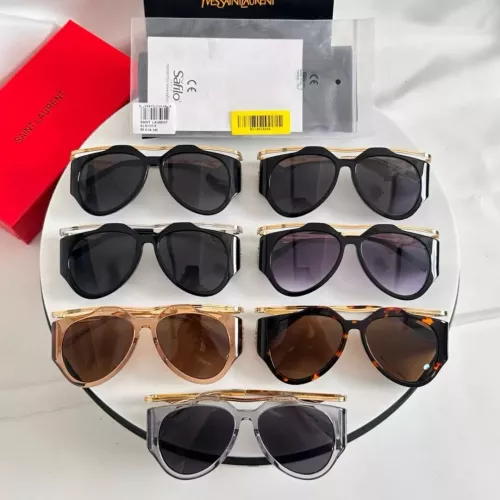 Replica Yves Saint Laurent YSL AAA Quality Sunglasses #1324586 $64.00 USD for Wholesale
