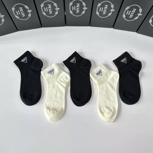 Replica Prada Socks #1324606 $29.00 USD for Wholesale
