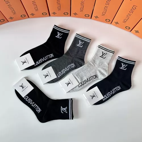 Replica Louis Vuitton LV Socks #1324631 $27.00 USD for Wholesale