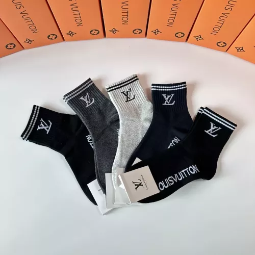 Replica Louis Vuitton LV Socks #1324631 $27.00 USD for Wholesale