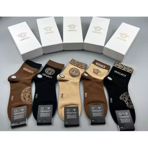Versace Socks For Men #1324660 $25.00 USD, Wholesale Replica Versace Socks