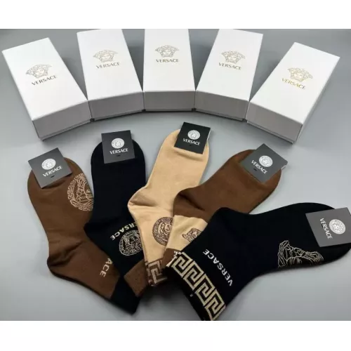 Replica Versace Socks For Men #1324660 $25.00 USD for Wholesale