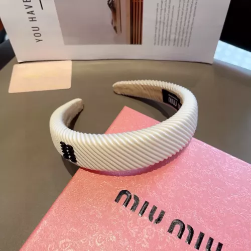 Replica MIU MIU Headband For Women #1324719 $27.00 USD for Wholesale