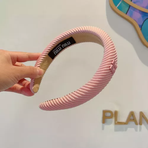 Replica MIU MIU Headband For Women #1324720 $27.00 USD for Wholesale