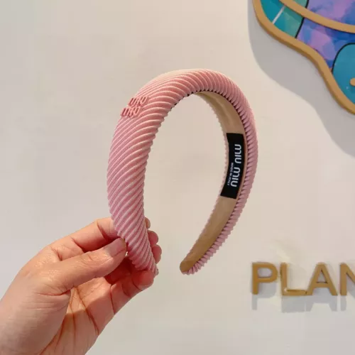 Replica MIU MIU Headband For Women #1324720 $27.00 USD for Wholesale