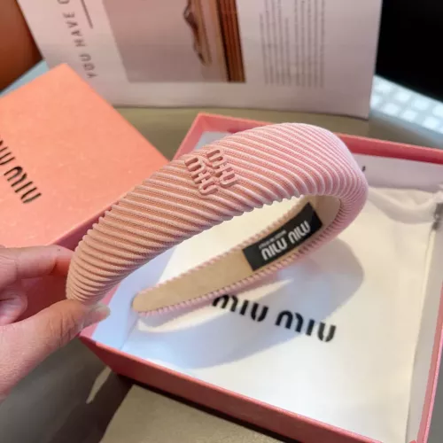 Replica MIU MIU Headband For Women #1324720 $27.00 USD for Wholesale