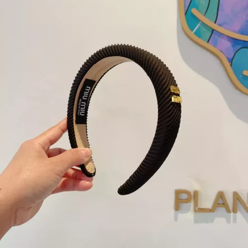 Replica MIU MIU Headband For Women #1324721 $27.00 USD for Wholesale