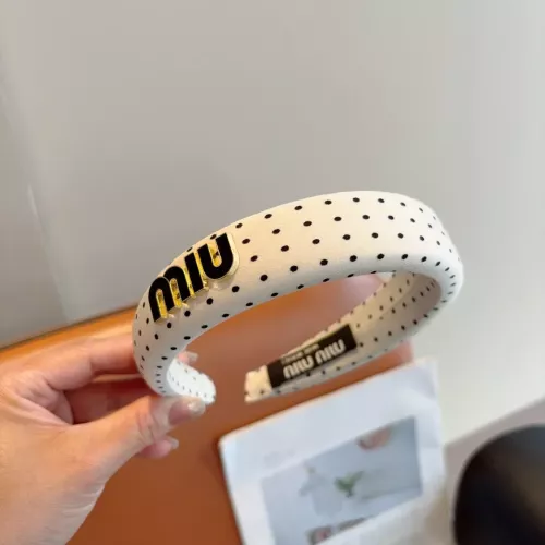 Replica MIU MIU Headband For Women #1324783 $27.00 USD for Wholesale