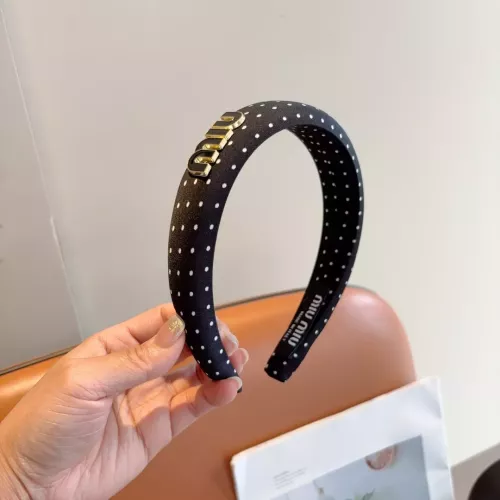 Replica MIU MIU Headband For Women #1324784 $27.00 USD for Wholesale
