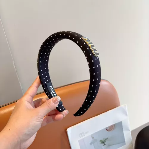 Replica MIU MIU Headband For Women #1324784 $27.00 USD for Wholesale