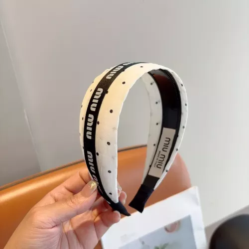 MIU MIU Headband For Women #1324785 $27.00 USD, Wholesale Replica MIU MIU Headband
