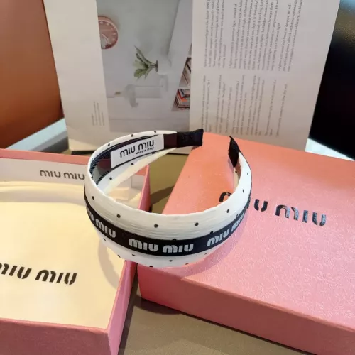 Replica MIU MIU Headband For Women #1324785 $27.00 USD for Wholesale