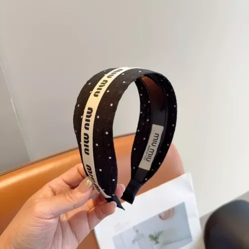 MIU MIU Headband For Women #1324786 $27.00 USD, Wholesale Replica MIU MIU Headband