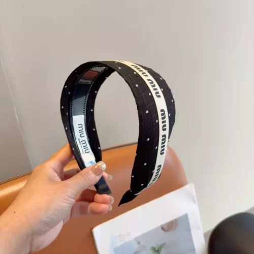 Replica MIU MIU Headband For Women #1324786 $27.00 USD for Wholesale