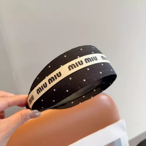 Replica MIU MIU Headband For Women #1324786 $27.00 USD for Wholesale