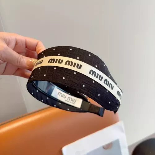 Replica MIU MIU Headband For Women #1324786 $27.00 USD for Wholesale