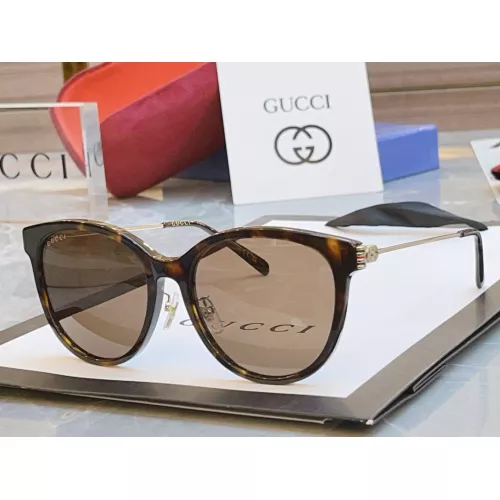 Gucci AAA Quality Sunglasses #1324831 $56.00 USD, Wholesale Replica Gucci AAA Quality Sunglasses