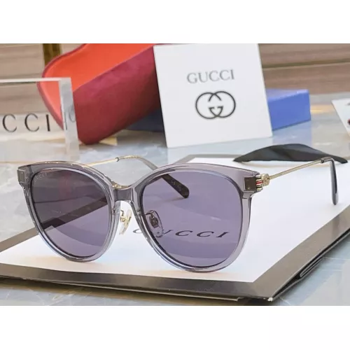 Gucci AAA Quality Sunglasses #1324832 $56.00 USD, Wholesale Replica Gucci AAA Quality Sunglasses