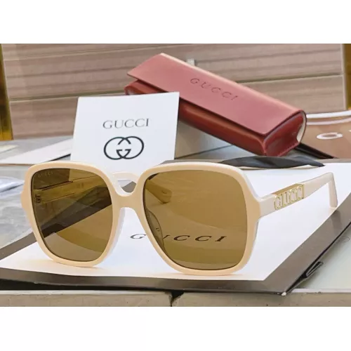 Gucci AAA Quality Sunglasses #1324840 $56.00 USD, Wholesale Replica Gucci AAA Quality Sunglasses
