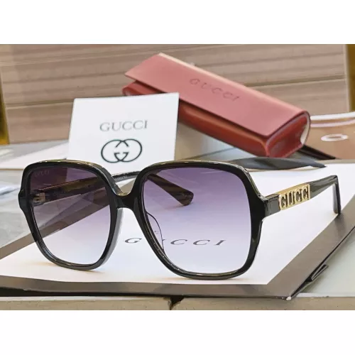 Gucci AAA Quality Sunglasses #1324842 $56.00 USD, Wholesale Replica Gucci AAA Quality Sunglasses