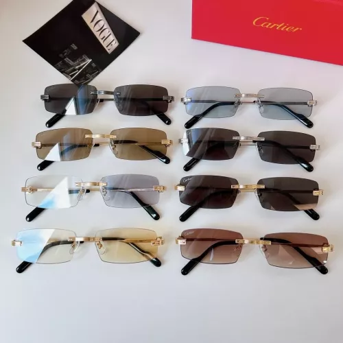 Replica Cartier AAA Quality Sunglassess #1324912 $68.00 USD for Wholesale