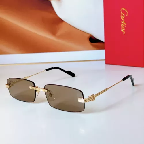 Cartier AAA Quality Sunglassess #1324918 $68.00 USD, Wholesale Replica Cartier AAA Quality Sunglassess
