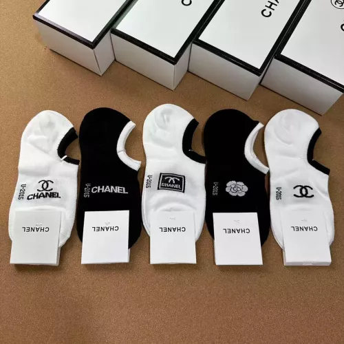 Replica Chanel Socks For Women #1324931 $25.00 USD for Wholesale