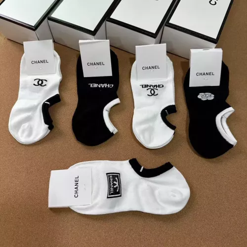 Replica Chanel Socks For Women #1324931 $25.00 USD for Wholesale