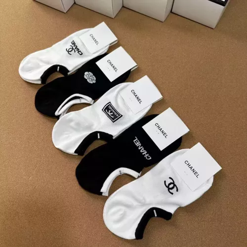 Replica Chanel Socks For Women #1324931 $25.00 USD for Wholesale