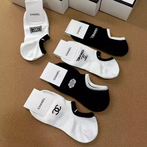 Replica Chanel Socks For Women #1324931 $25.00 USD for Wholesale