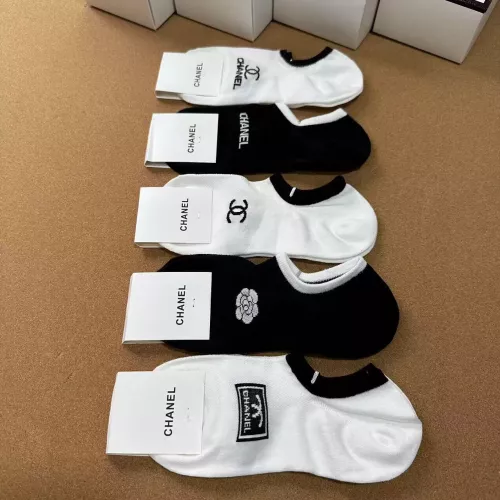 Replica Chanel Socks For Women #1324931 $25.00 USD for Wholesale