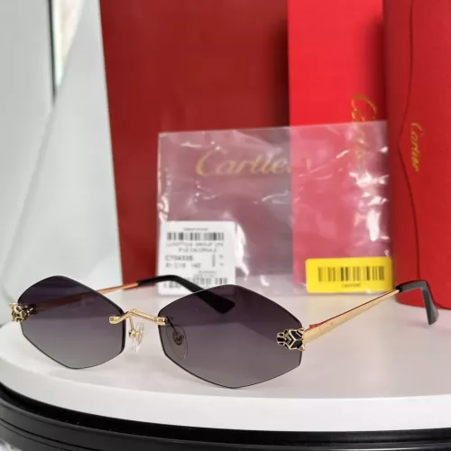 Cartier AAA Quality Sunglassess #1325002 $48.00 USD, Wholesale Replica Cartier AAA Quality Sunglassess
