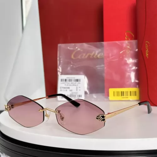 Cartier AAA Quality Sunglassess #1325005 $48.00 USD, Wholesale Replica Cartier AAA Quality Sunglassess