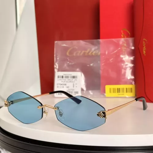 Cartier AAA Quality Sunglassess #1325006 $48.00 USD, Wholesale Replica Cartier AAA Quality Sunglassess
