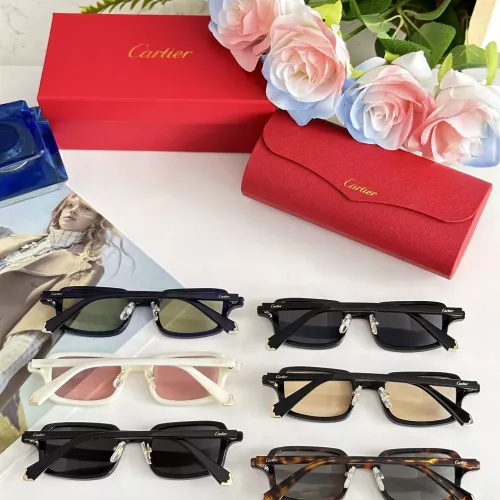 Replica Cartier AAA Quality Sunglassess #1325014 $60.00 USD for Wholesale
