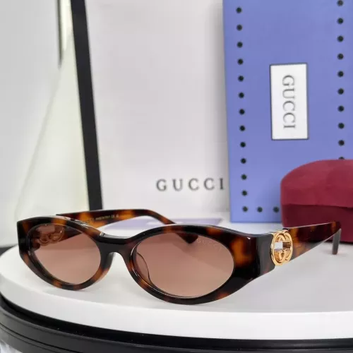 Gucci AAA Quality Sunglasses #1325091 $60.00 USD, Wholesale Replica Gucci AAA Quality Sunglasses